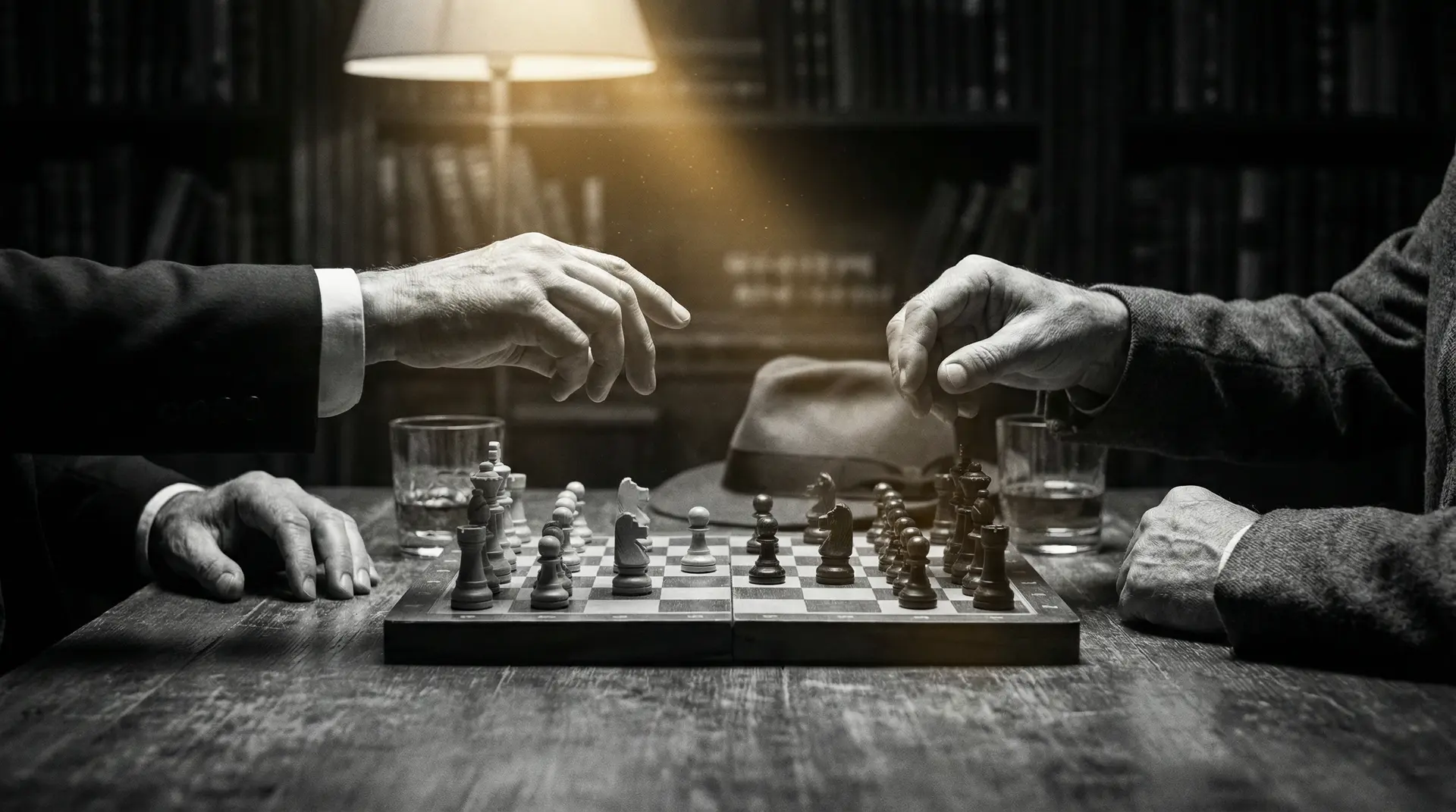 少女与战车最终章 艺术探索系列 - 非线性叙事，棋盘上的对弈象征命运的交错